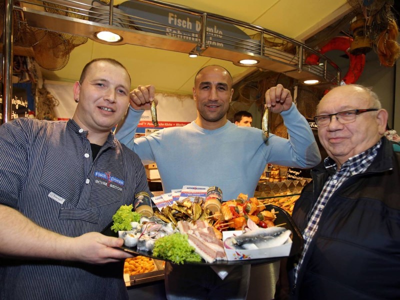 Arthur Abraham bei Fisch Domke