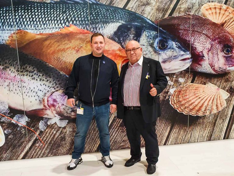 Fischsommelier Andre Domke auf der Fish International in Bremen…
