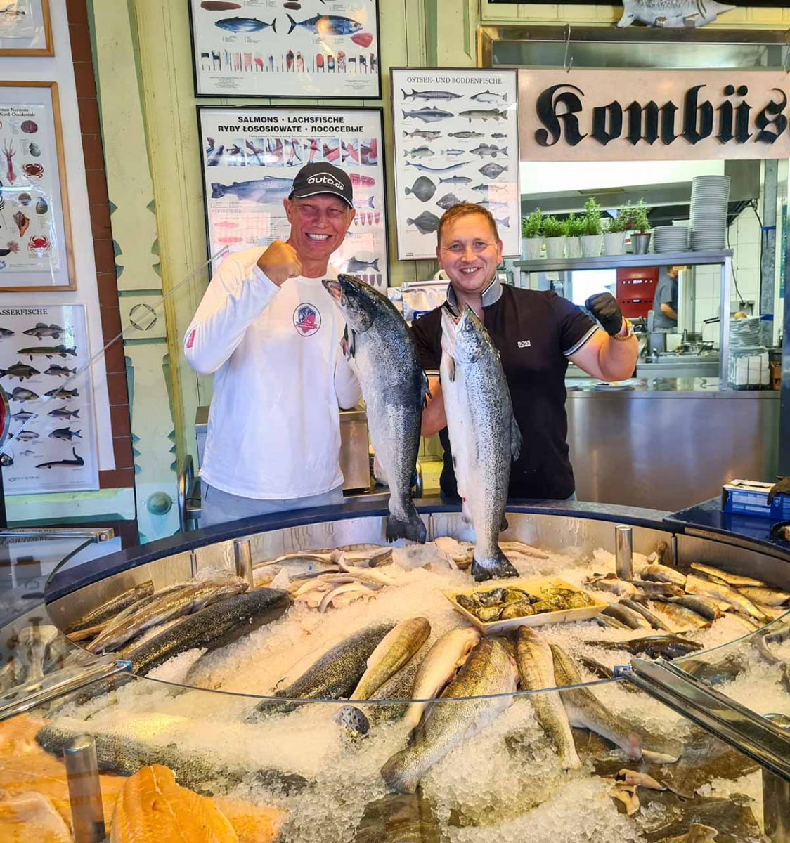 Axel Schulz zu Gast bei Fischsommelier André Domke