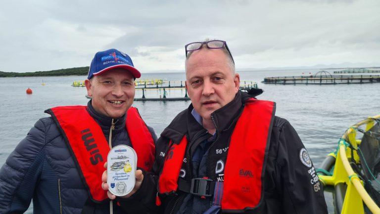 Domke auf der Adria bei Cromaris