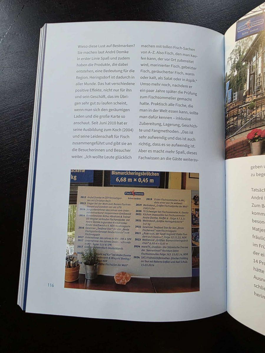 André Domke im Buch Die Welt des Fischbrötchens