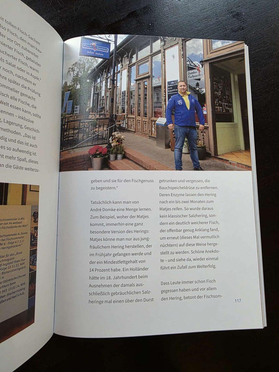 André Domke im Buch Die Welt des Fischbrötchens