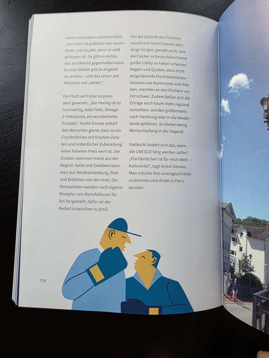 André Domke im Buch Die Welt des Fischbrötchens