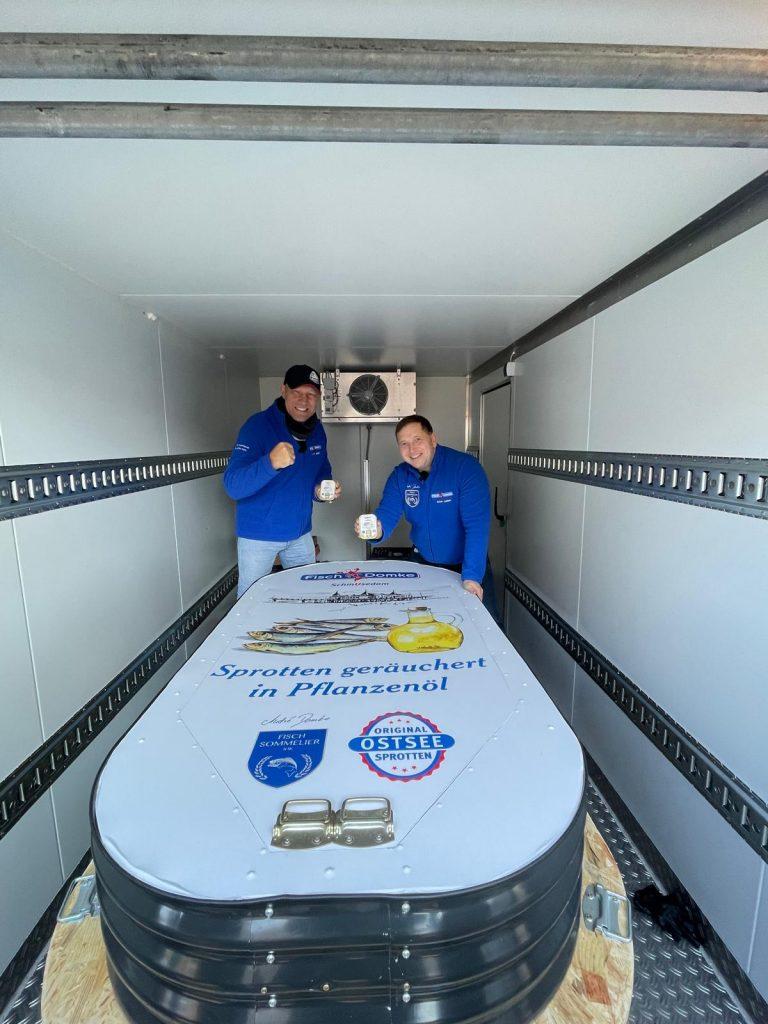 Axel Schulz und Ulli Wegner beim Rekordevent in Heringsdorf