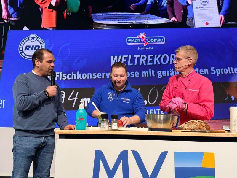 Ulf Kirsten zu Gast bei Showkoch Matthias Sievert und André Domke