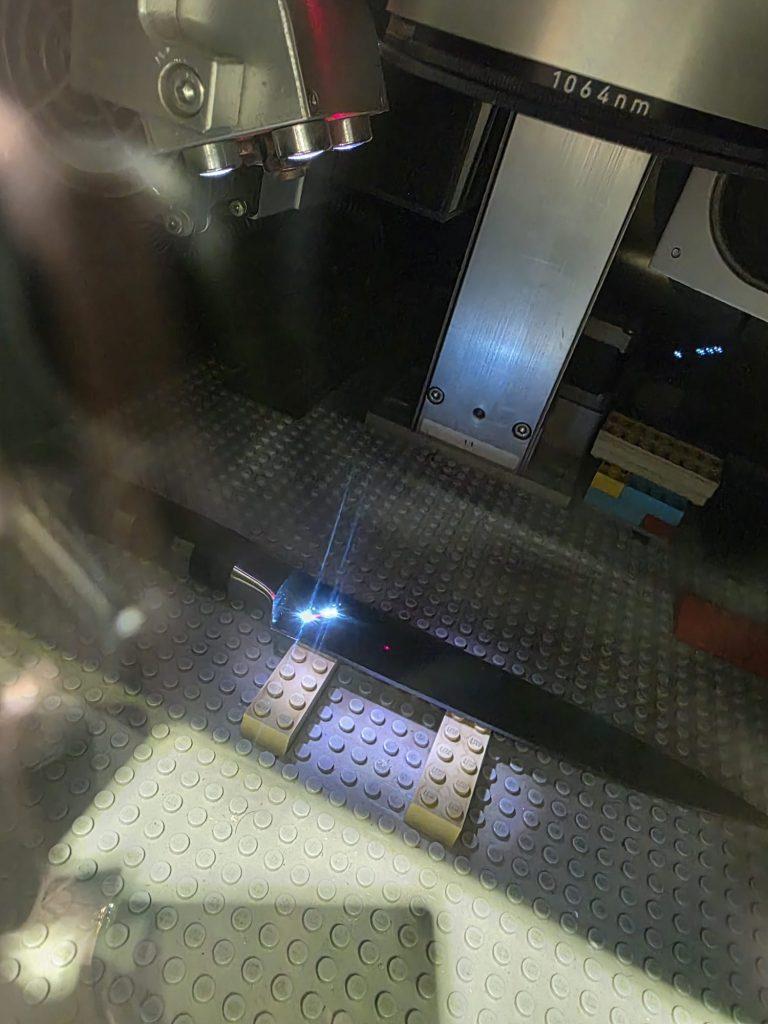 Gravur wird erstellt