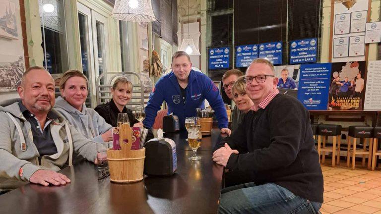 Gruppenbild mit André Domke