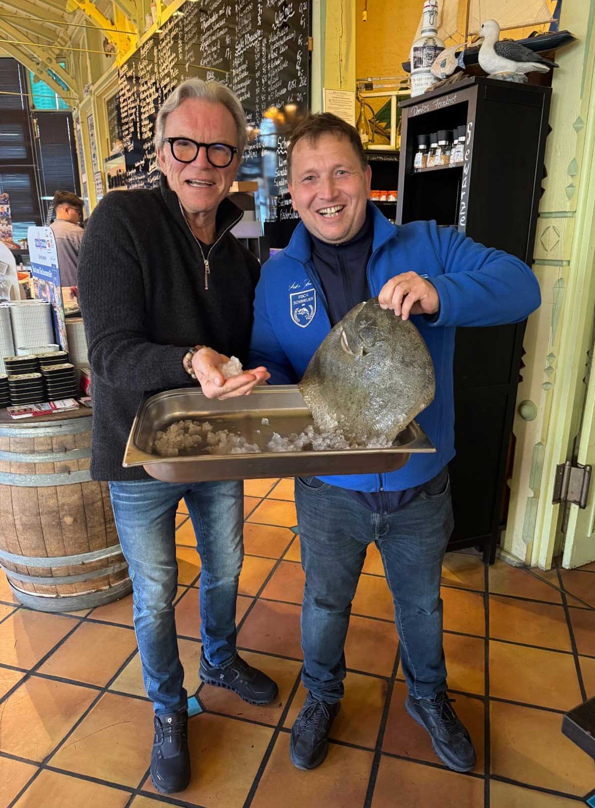 Wolfgang Lippert zu Gast bei Andre Domke auf Usedom