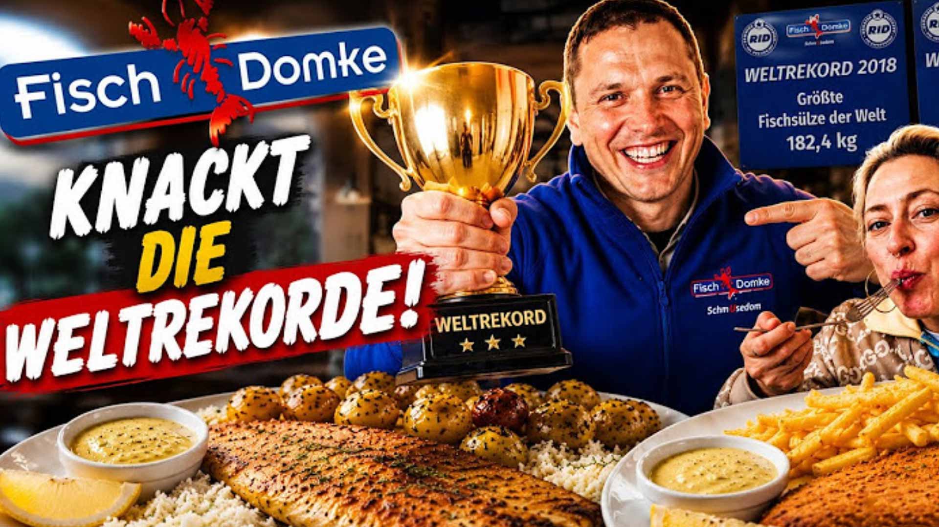 Fisch Domke knackt Weltrekorde