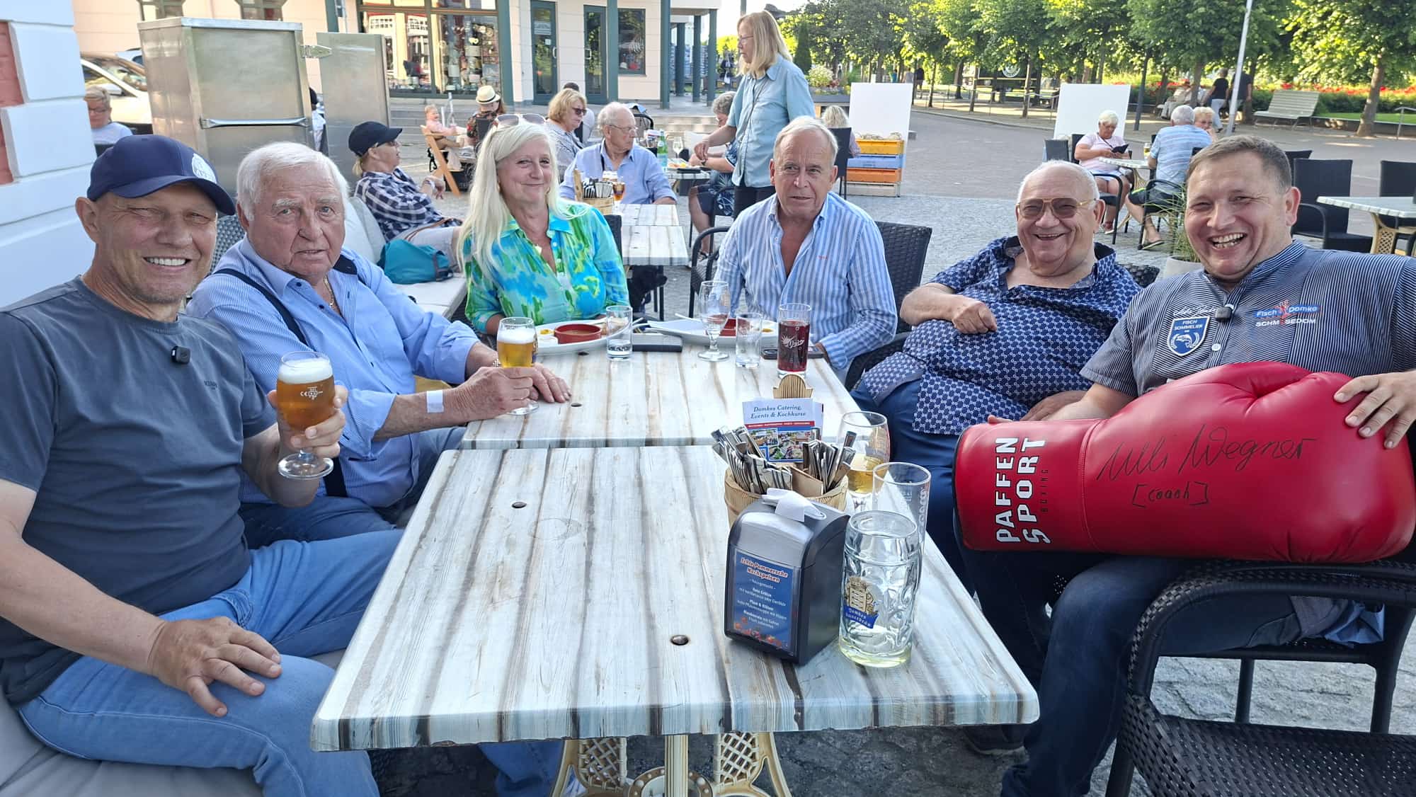 Ulli Wegner & Axel Schulz besuchen Domkes Fischeck