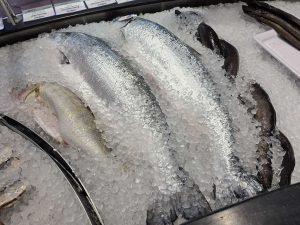 Fisch im Domkes Fischeck im Seebad Ahlbeck auf Usedom
