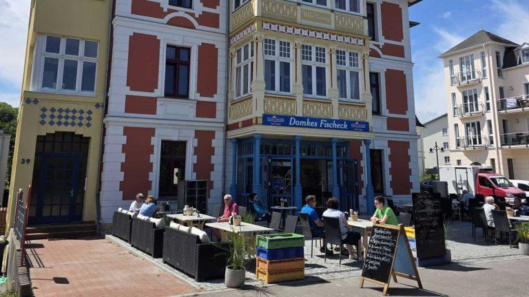 Neu eröffnet: Domkes Fischeck in Ahlbeck | Fisch Domke Usedom