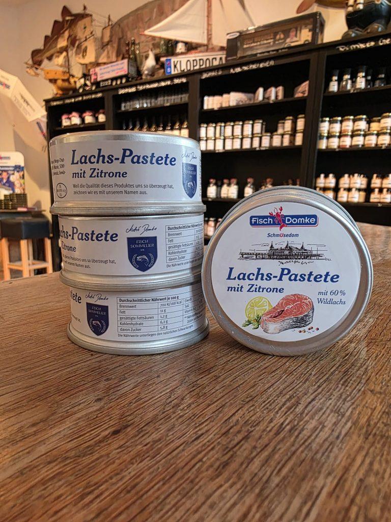 Lachs-Pastete mit Zitrone